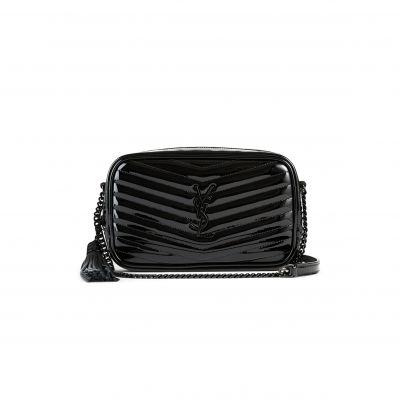 YSL MINI LOU CAMERA BAG BLACK 3615092136925 (19*10.5*5cm)